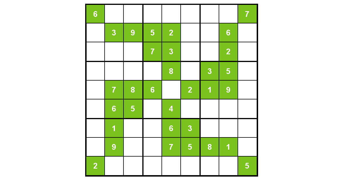 Symetrické sudoku II.