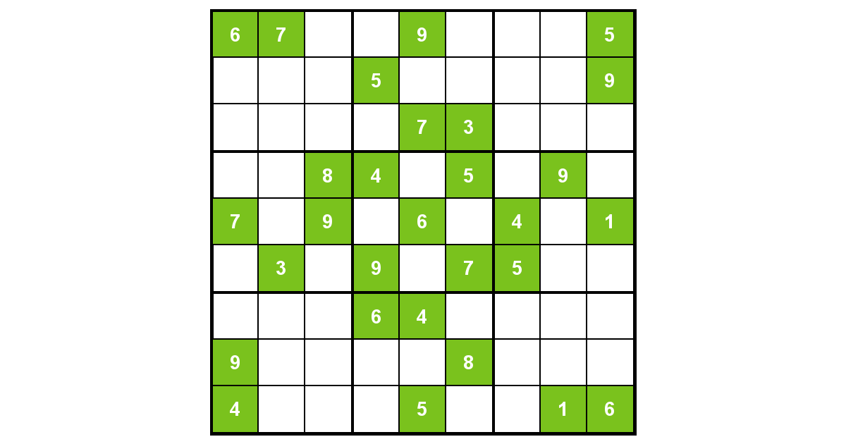 Symetrické sudoku IV.
